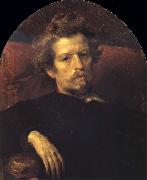 Karl Briullov Self-Portrait painting